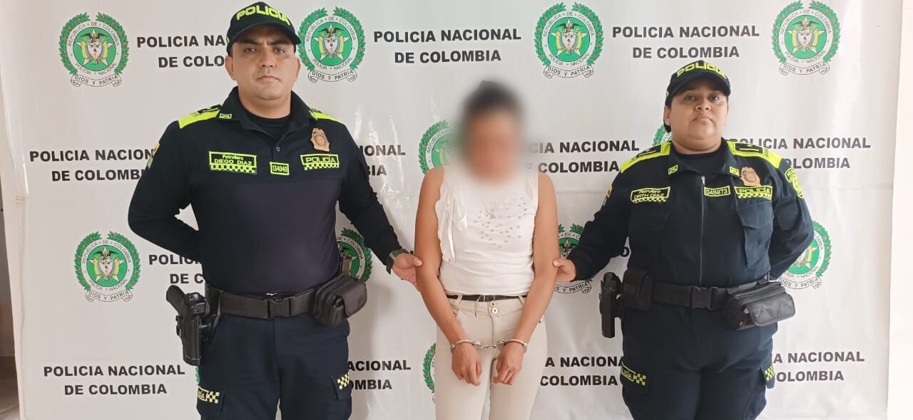 En Ortega, Policía Tolima capturó a una mujer buscada por violencia intrafamiliar