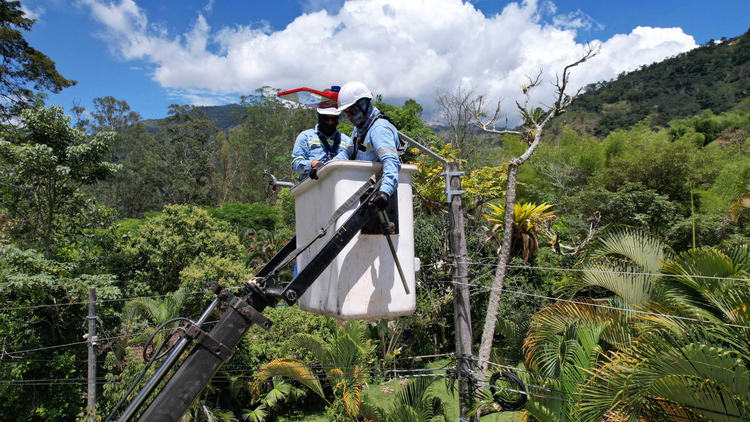 La Florida se destaca por su vocación agrícola y avanza hacia un alumbrado público más moderno