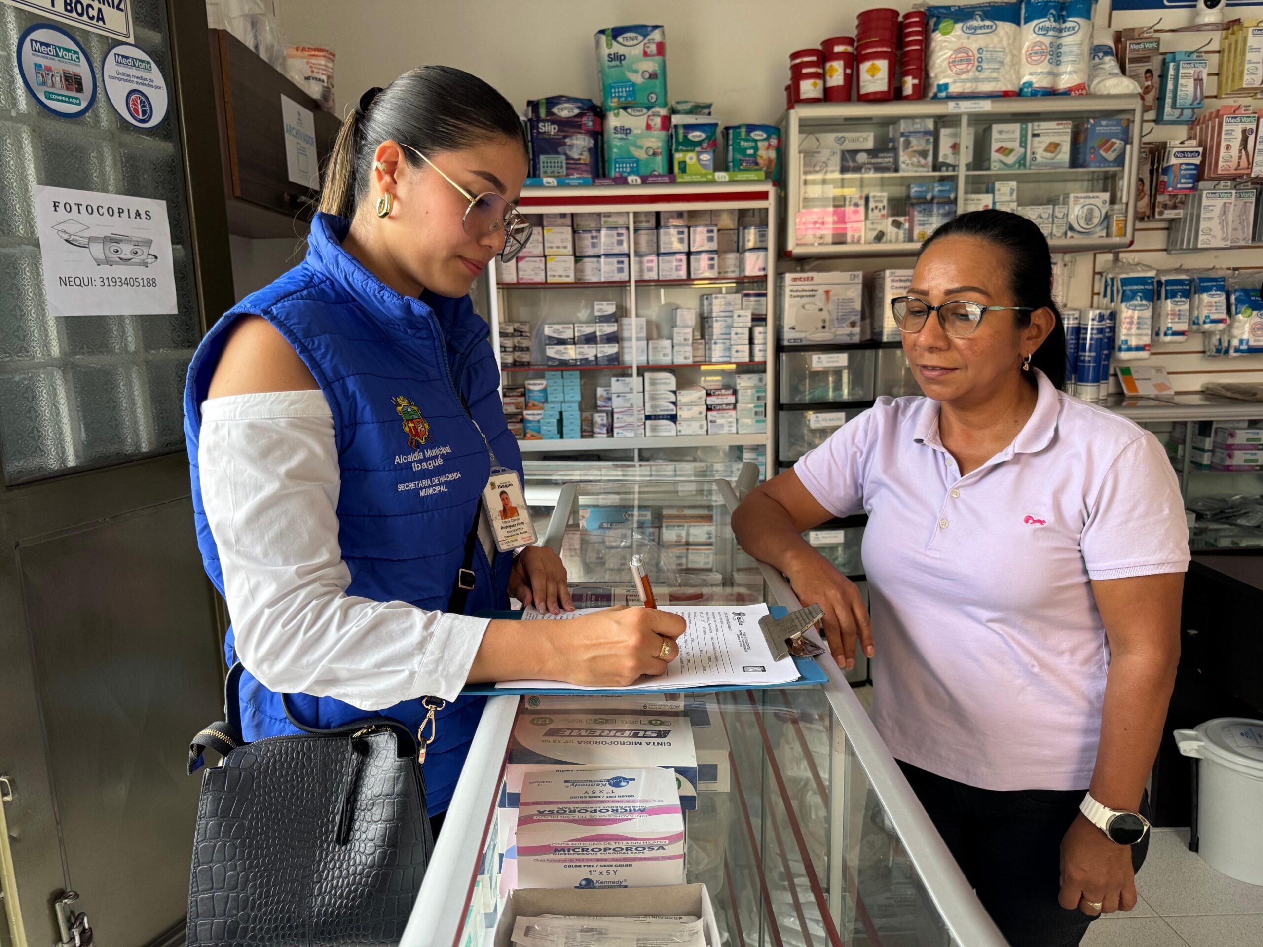 Alcaldía brinda asesoría personalizada para presentación del impuesto de Industria y Comercio