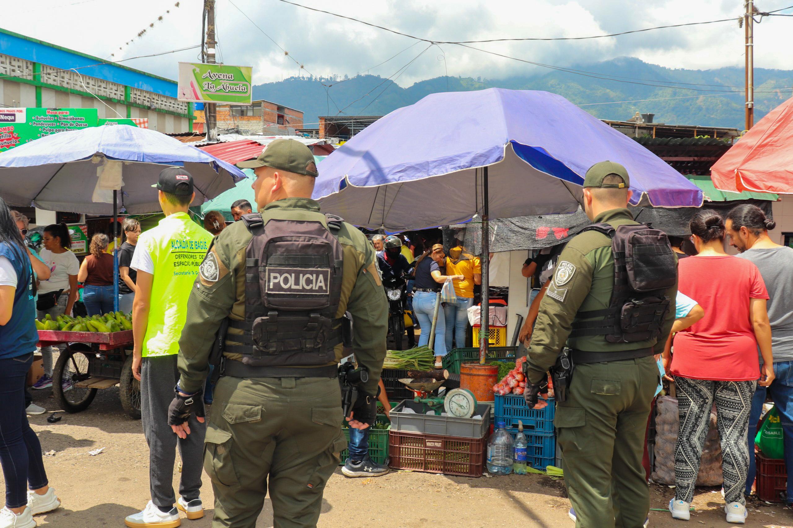 Alcaldía intensifica operativos para recuperar el espacio público en Ibagué
