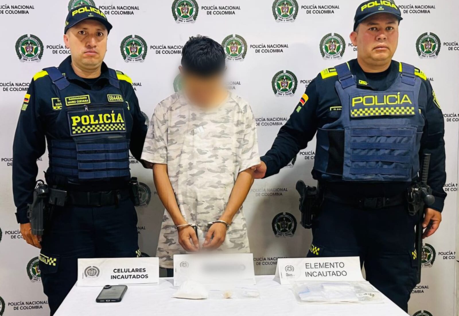 Golpe al microtráfico en Ibagué: capturan a hombre con más de 200 gramos de cocaína