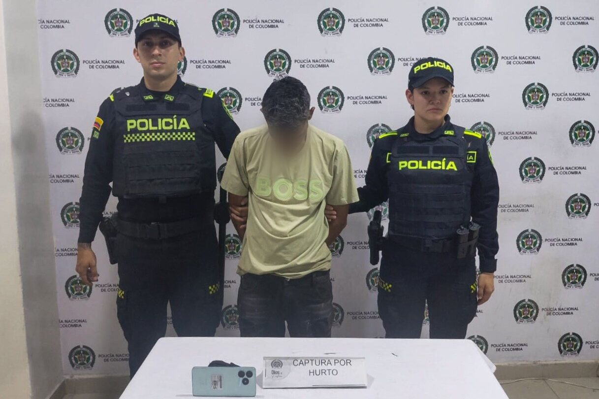 Capturado y enviado a prisión presunto responsable de hurto con arma cortopunzante en Ibagué