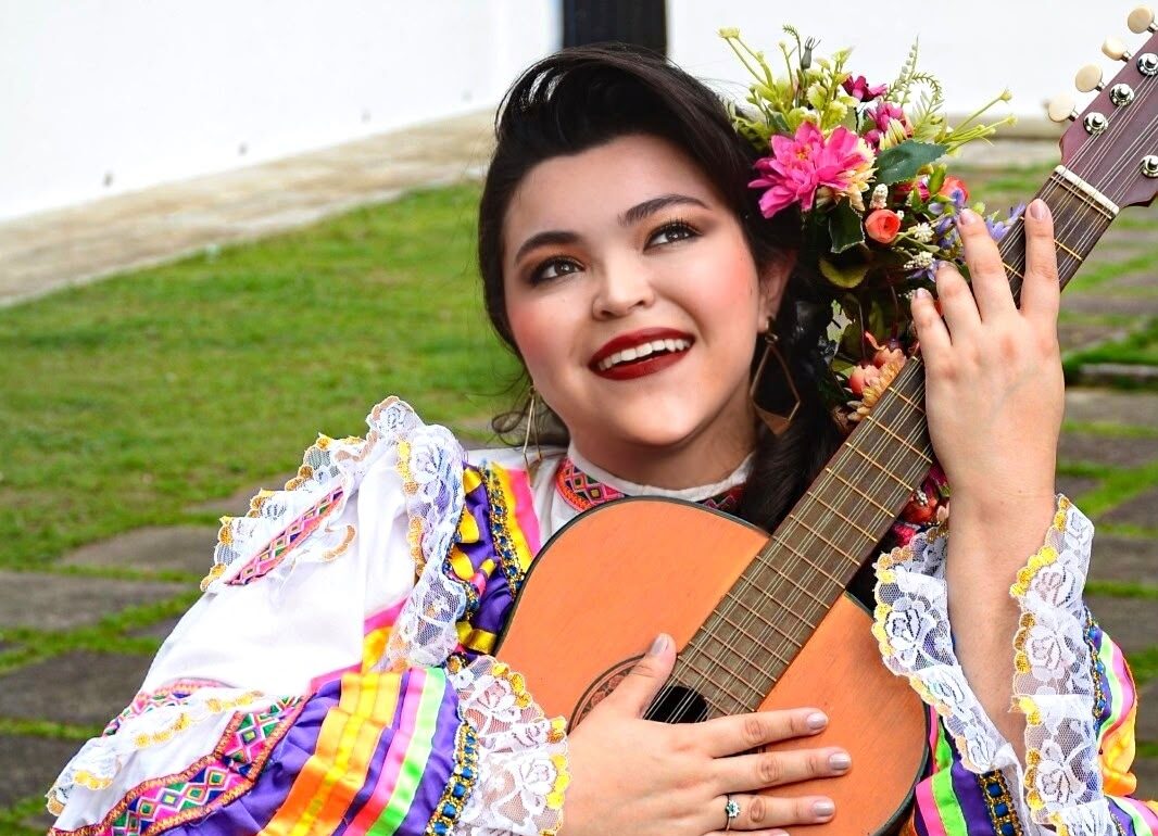 Ángela María Zuleta, una joven que convirtió el folclor en su forma de vida