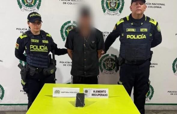 Capturan a alias “La Chinga” por presunto hurto de celular en el barrio Baltazar, en Ibagué